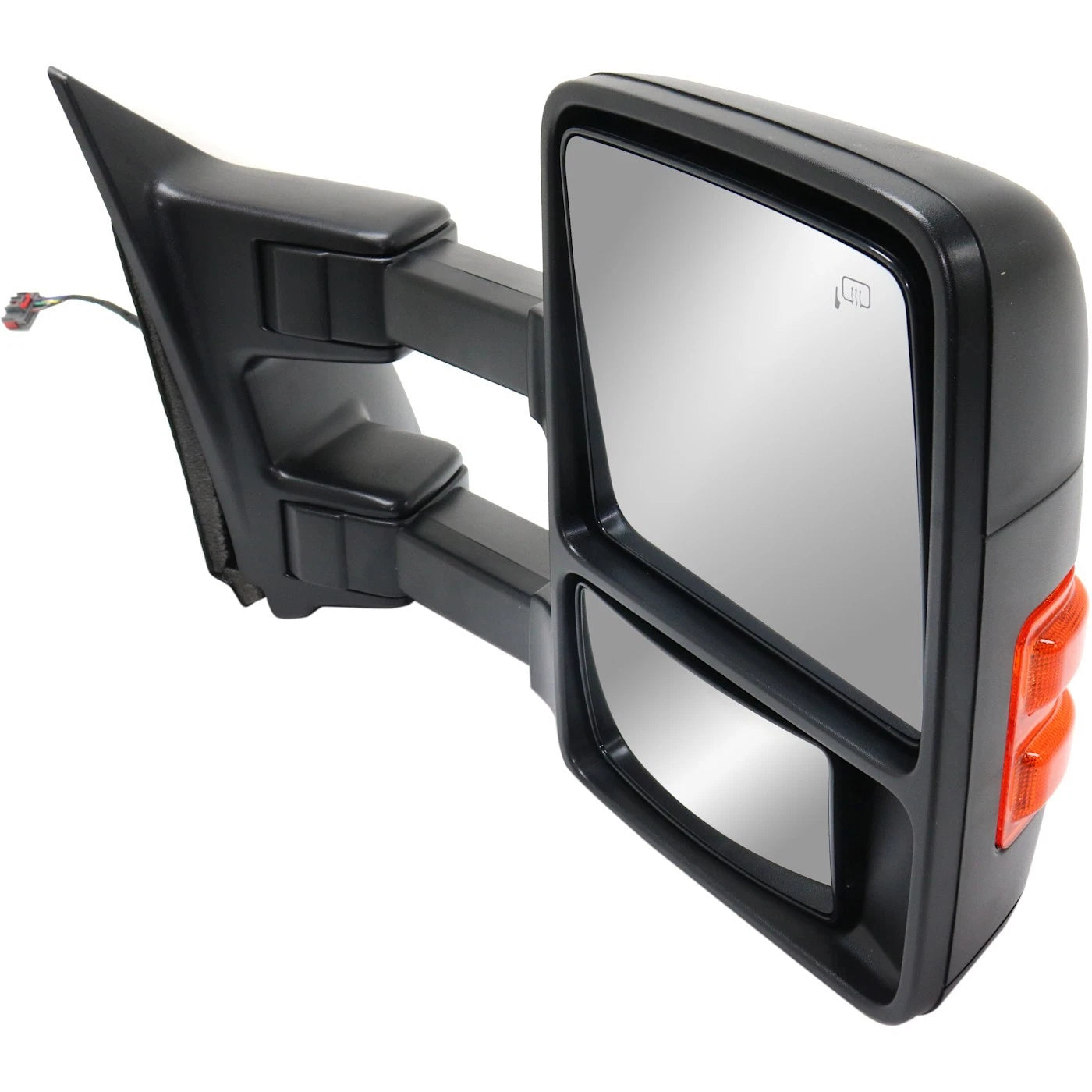 Tow Mirror for Ford F-250 Super Duty (2008) Passenger Side Power Heated Signal