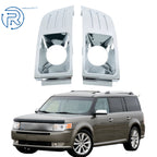 Set of 2 Chrome Fog Light Lamp Trims for Ford Flex (2009–2012)
