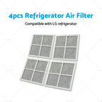 4X Air Filter for LG Refrigerator (LT120F ADQ73214404 ADQ73334008)