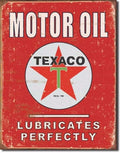 Vintage Replica Tin Metal Sign for Fire Chief Texaco Gasoline (1444)
