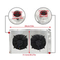 3 Row Radiator Shroud Fan for Chevy C/K C10 C20 C30 K10/K20 (1973–1991) CC716