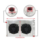 3 Row Radiator Shroud Fan for Chevy C/K C10 C20 C30 K10/K20 (1973–1991) CC716