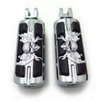 Pirate Skull Footpegs for Suzuki GSX-R 1000 (2001–2015)