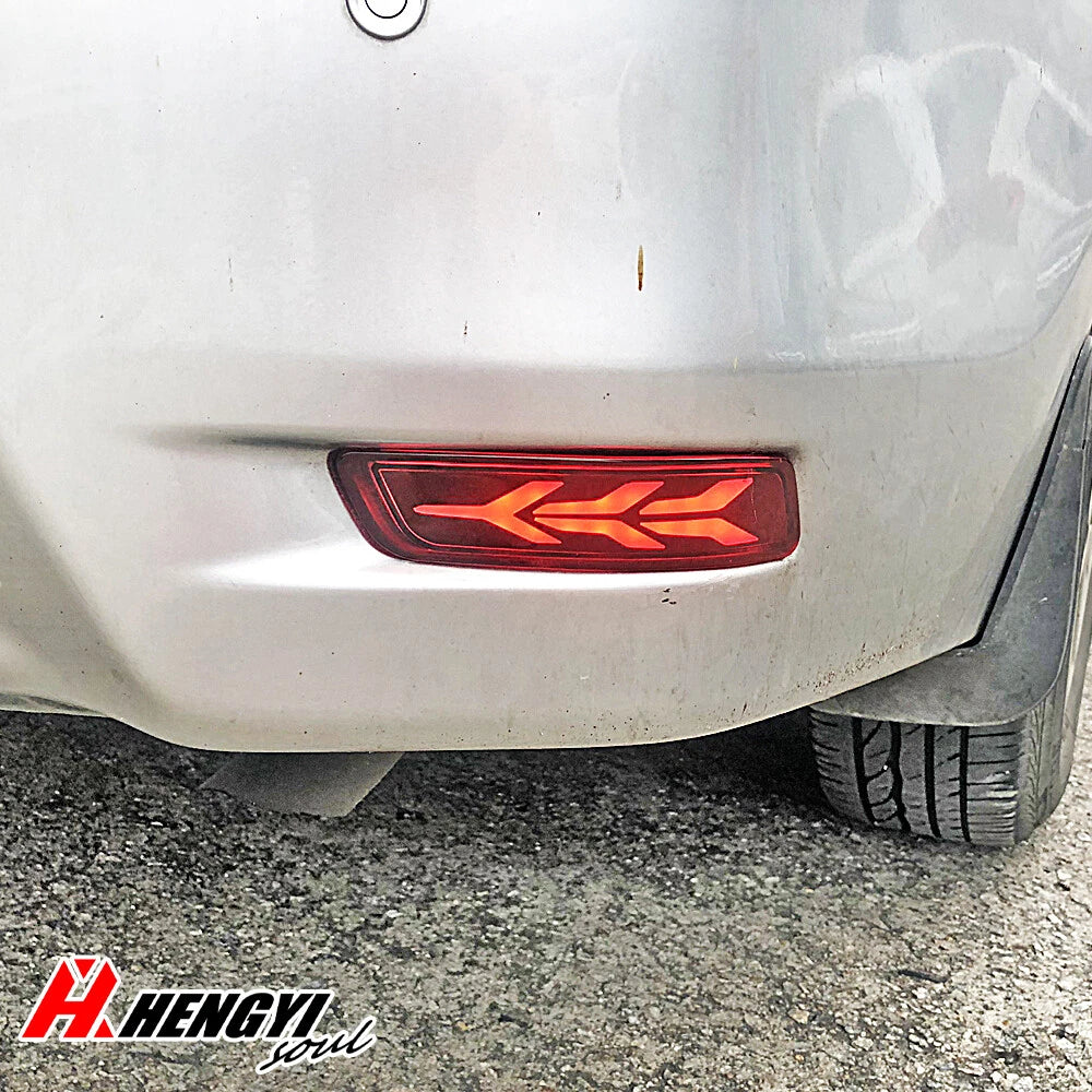 LED Rear Bumper Turn Signal Stop Brake Lights for Lexus GS350 ES350 (2013–2018)