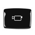 Camera Button Radar Sensor Key Cover for BMW 1 2 3 4 Series (F20 F23 F31 F33)