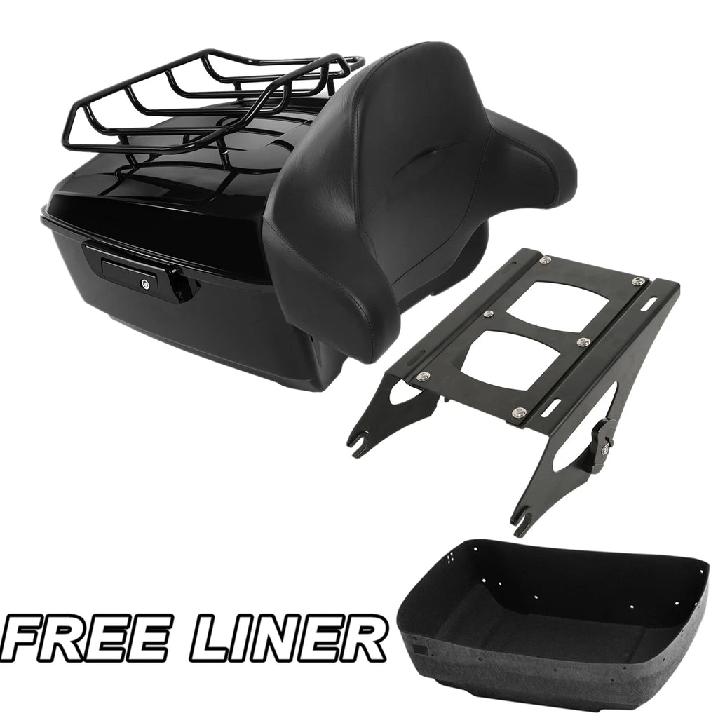 Trunk Backrest Mount Rack for Harley Electra Glide (2014–2026)