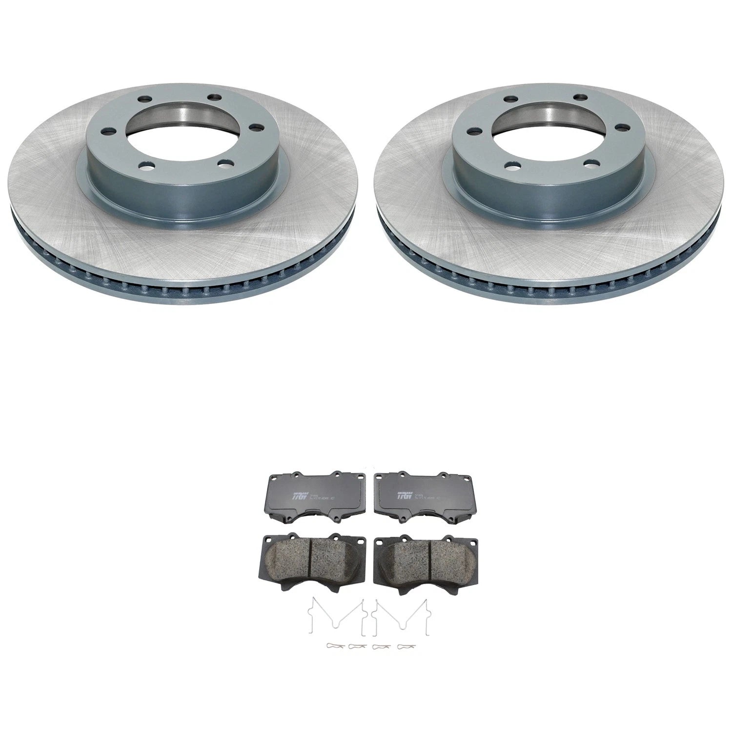 Front Rotors & TRW Pro Ceramic Brake Pads Kit for GX470 4Runner (2003–2009)
