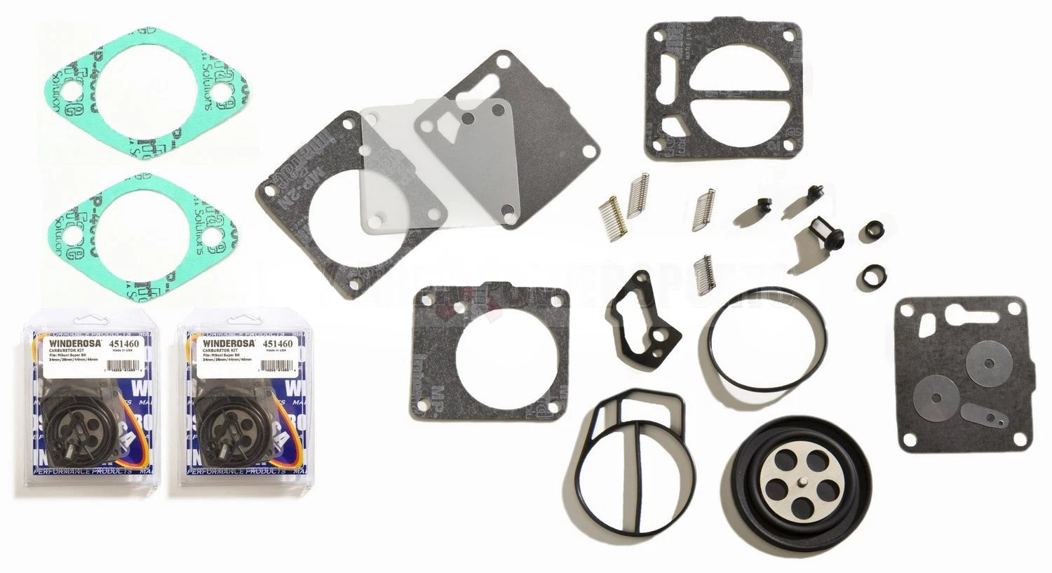 Dual Carburetor Rebuild Kit for Sea Doo 787 GSX GTX XP SPX (1995–2002)