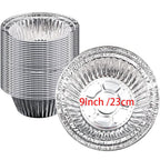 20 x 9-Inch Aluminium Foil Trays for Baking & Cooking Accessories