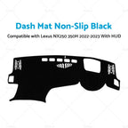 Non-Slip Dash Mat for Lexus NX250 NX350H (2022–2023) with HUD