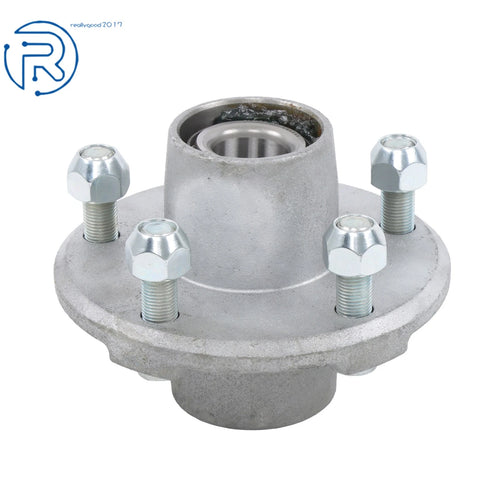 1 Pack Galvanized Trailer Hub 5 Lug 1-1/16" Spindle for Trailer