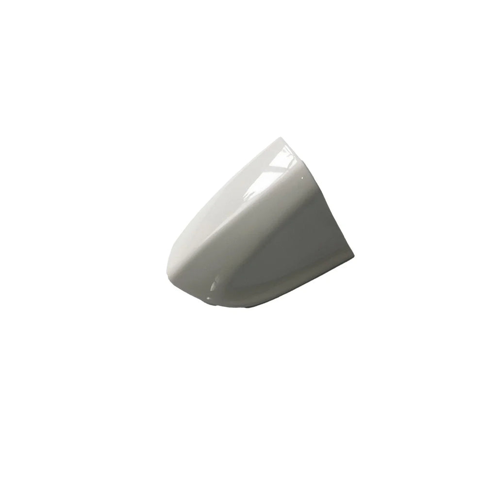 ABS White Left Driver Door Handle Key Cover Bezel for Ford Mustang (2015–2021)