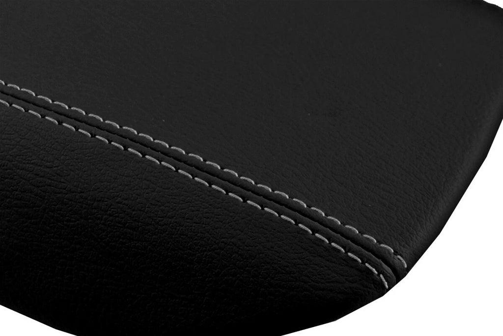 Console Lid Pull Over Cover Leather for Ford Fusion (2013–2020) Gray Stitch