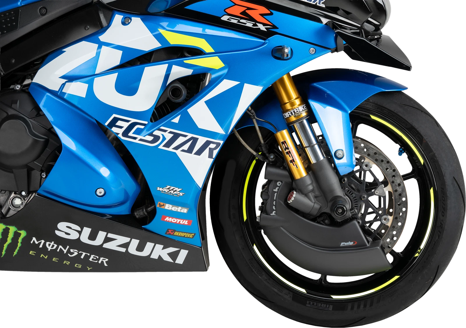 Brake Cooler for Suzuki Matte Black