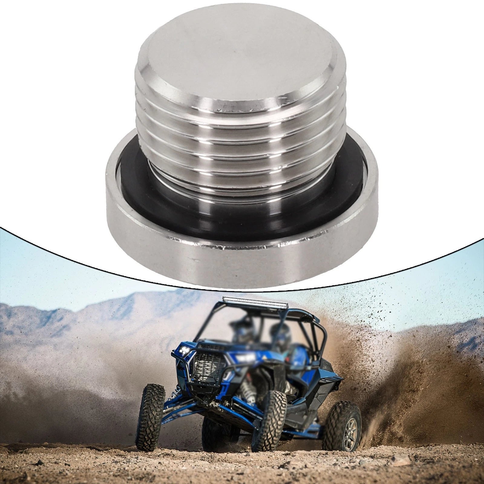 G12 Engine Oil Drain Bolt and Washer for Polaris ATV/UTV