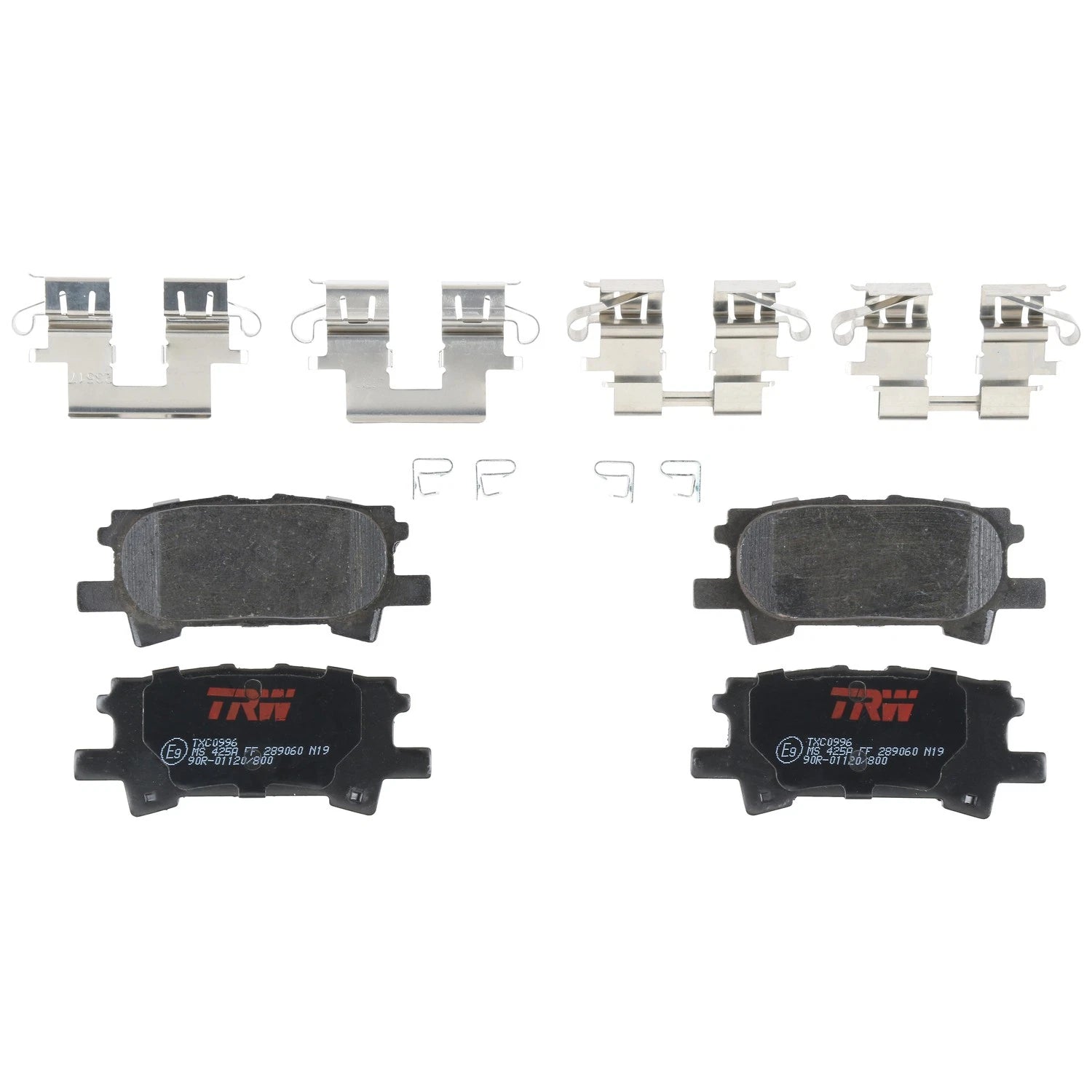 Disc Brake Pad Set for Toyota Highlander (2004–2007)