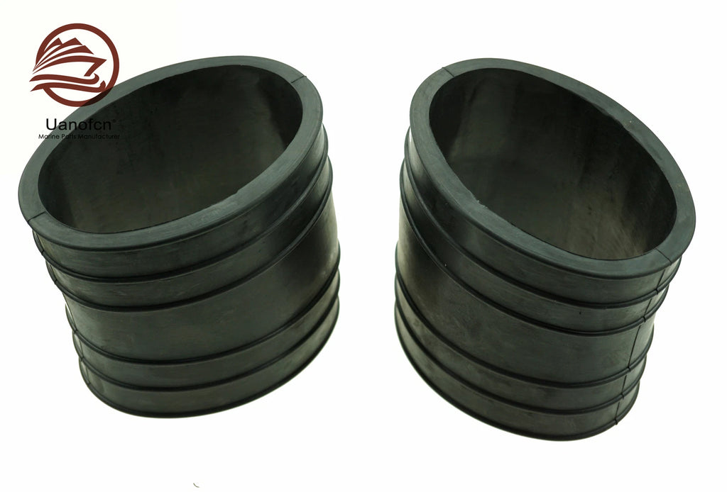 2X 4 Inch Exhaust Bellows for Mercruiser (32-14358001, 32-14358T)