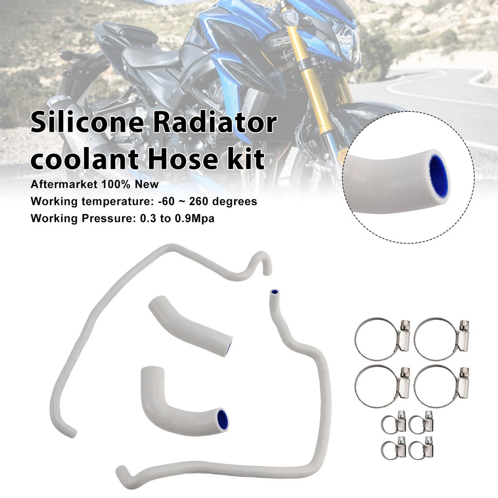 Silicone Radiator Coolant Hose Kit for Rocket 3 (2019–2024) - White