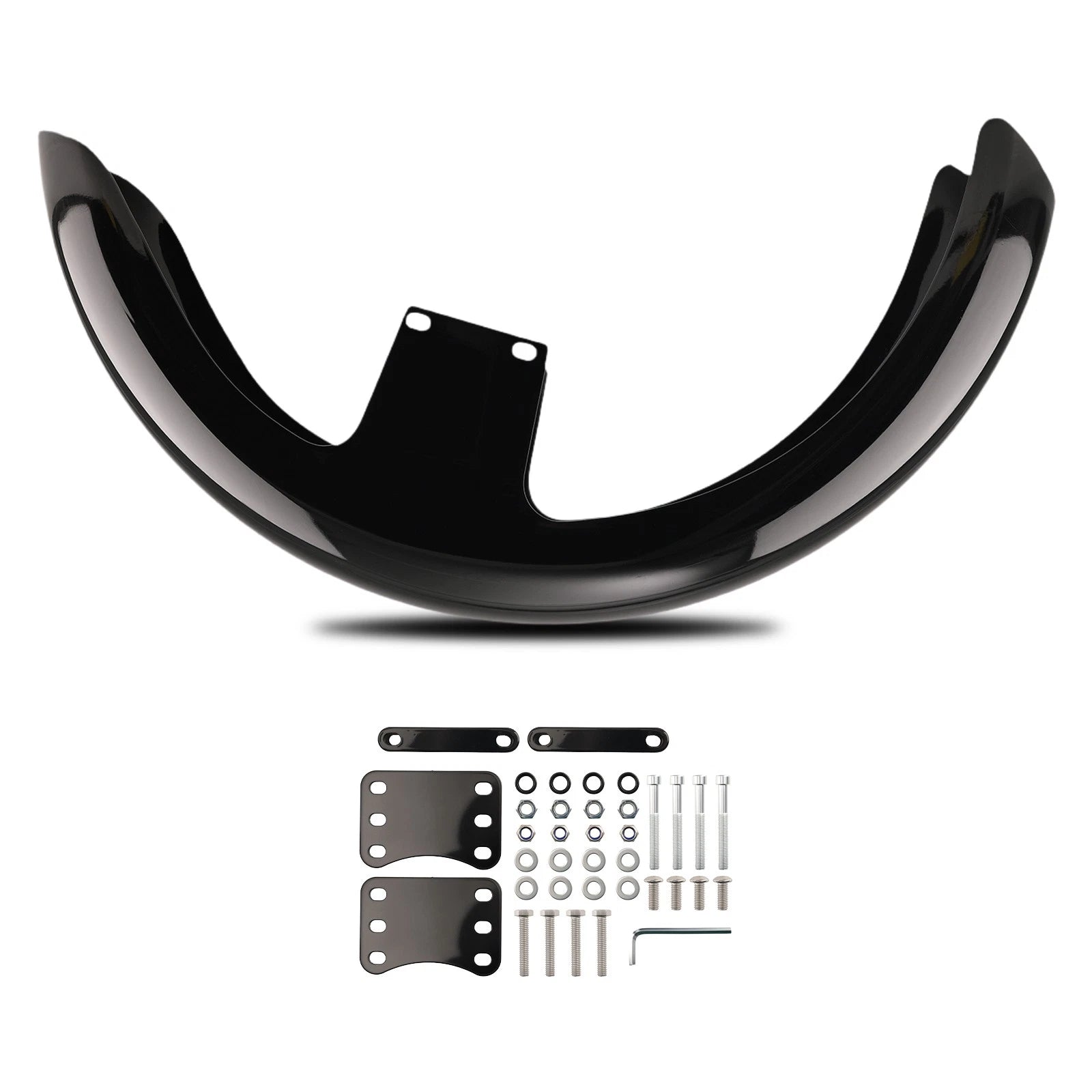 Black Front Fender for Harley Touring Electra Glide Classic CVO (2004–2005)