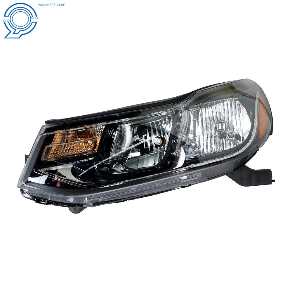 Left Side Headlight for Chevrolet Trax (2017–2019) Halogen Chrome Housing