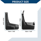 Set of 4 Mud Flaps Splash Guards for Toyota Corolla LE (2014–2018)