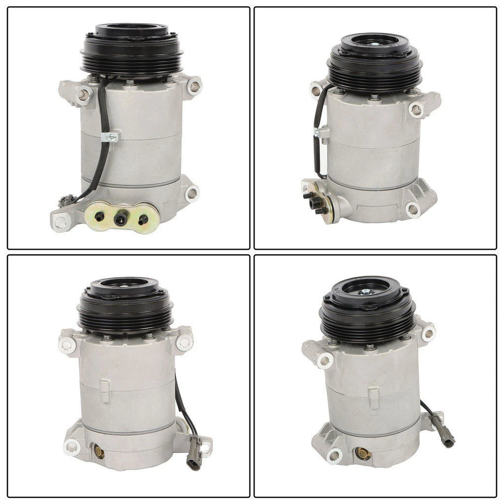 AC Compressor for Chevy GMC Sierra 1500/2500/3500 HD (1999–2002) Yukon (2000–2002)
