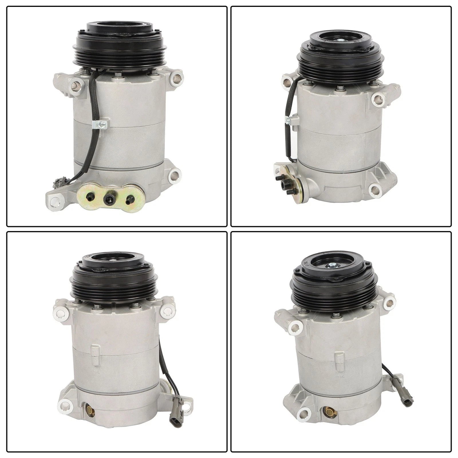 AC Compressor for Chevy GMC Sierra 1500/2500/3500 HD (1999–2002) Yukon (2000–2002)