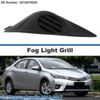 Front Left Fog Light Grill No. 52128YK020 for Toyota Corolla (2012–2017)
