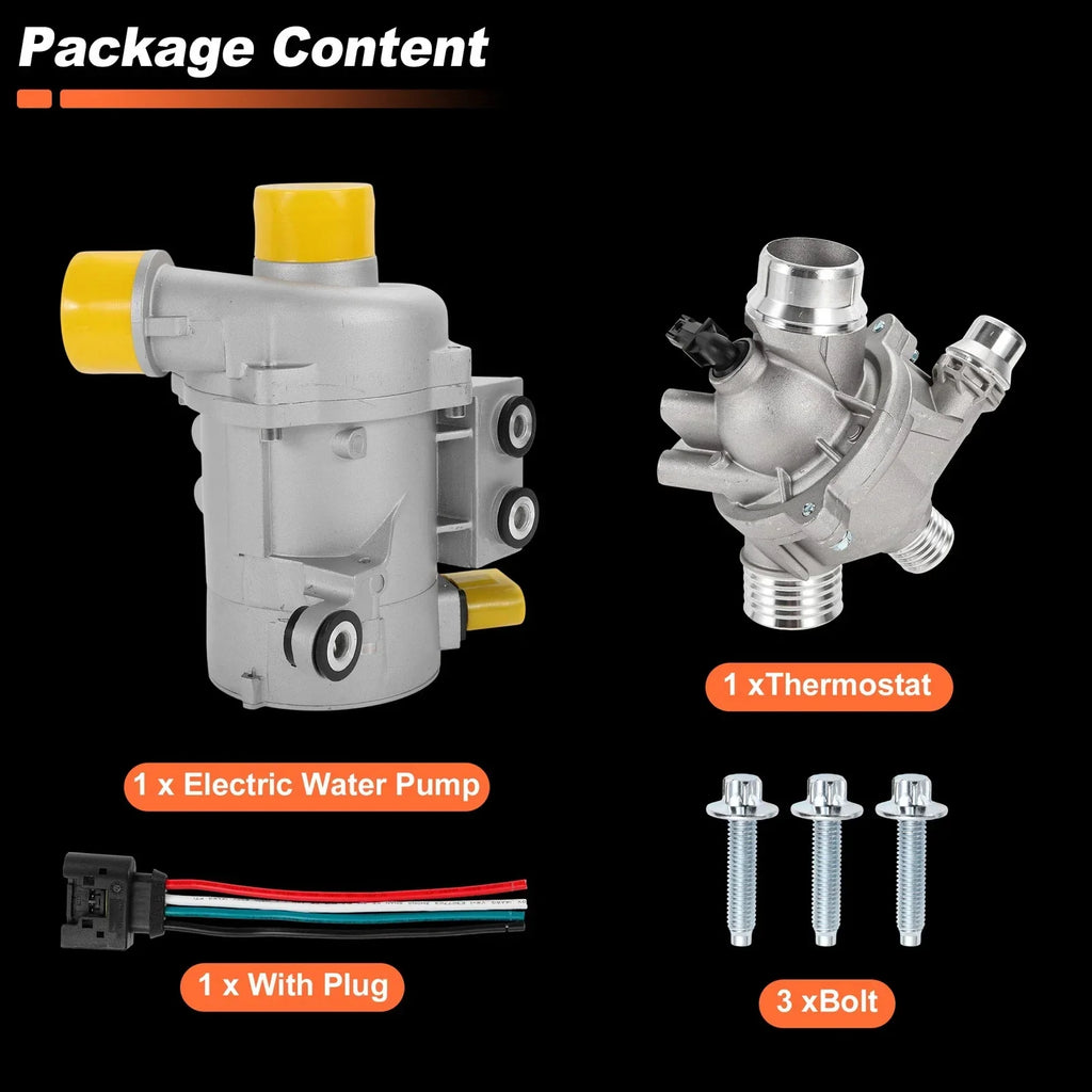 Electric Engine Water Pump for BMW 3 Series 323i Sedan (E90)