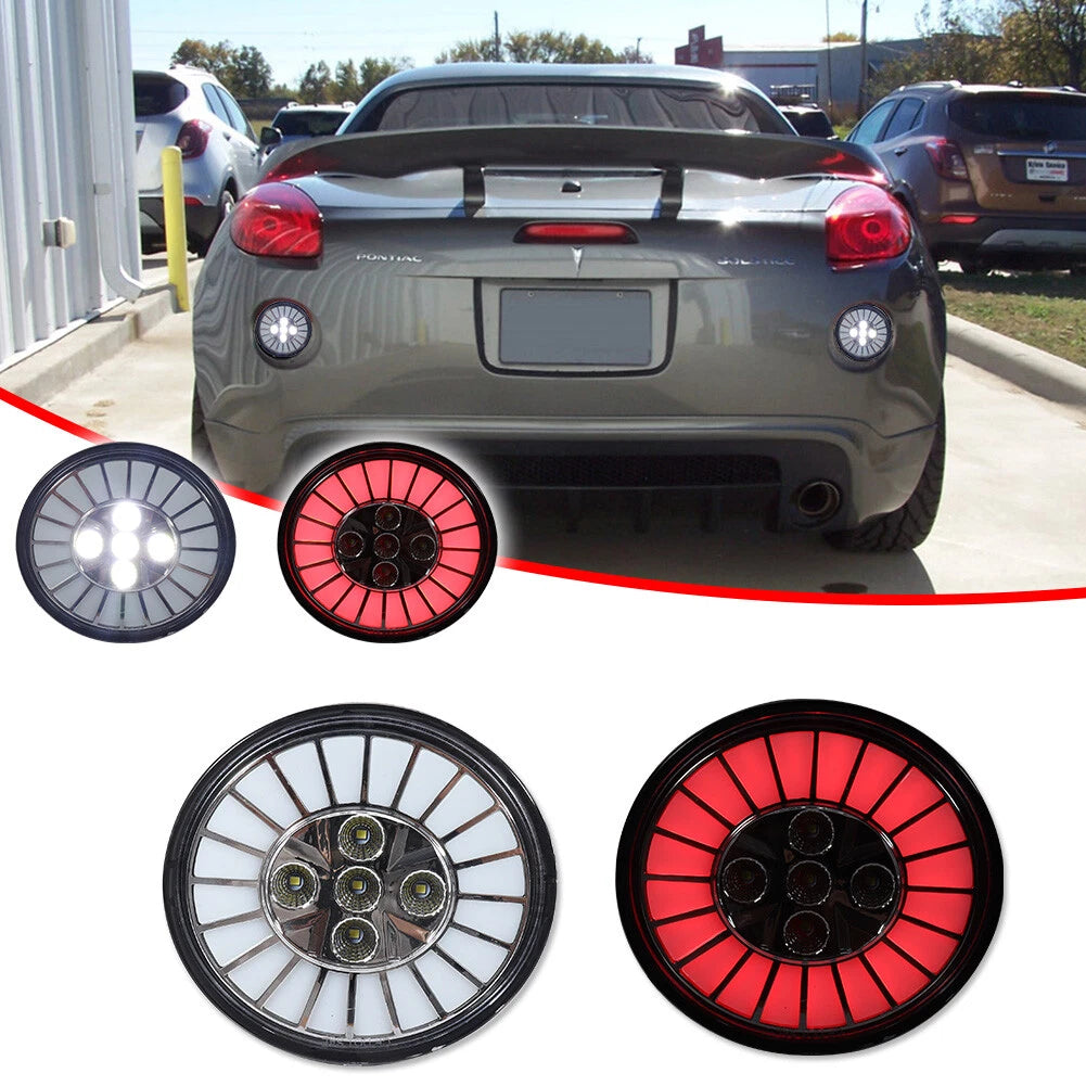 Clear LED Tail Lights for GMC Envoy Pontiac Solstice (2002–2009)