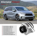 Alternator 130Amp for MDX TL (2003-2009, 2004-2008)