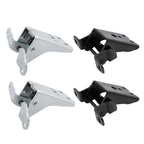 Set of 2 Body Door Hinges for Ford F150 F250 F350 (1980–1997) Black Steel