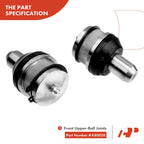 Set of 4 Front Upper & Lower Ball Joints for Ford F-250 (1999)