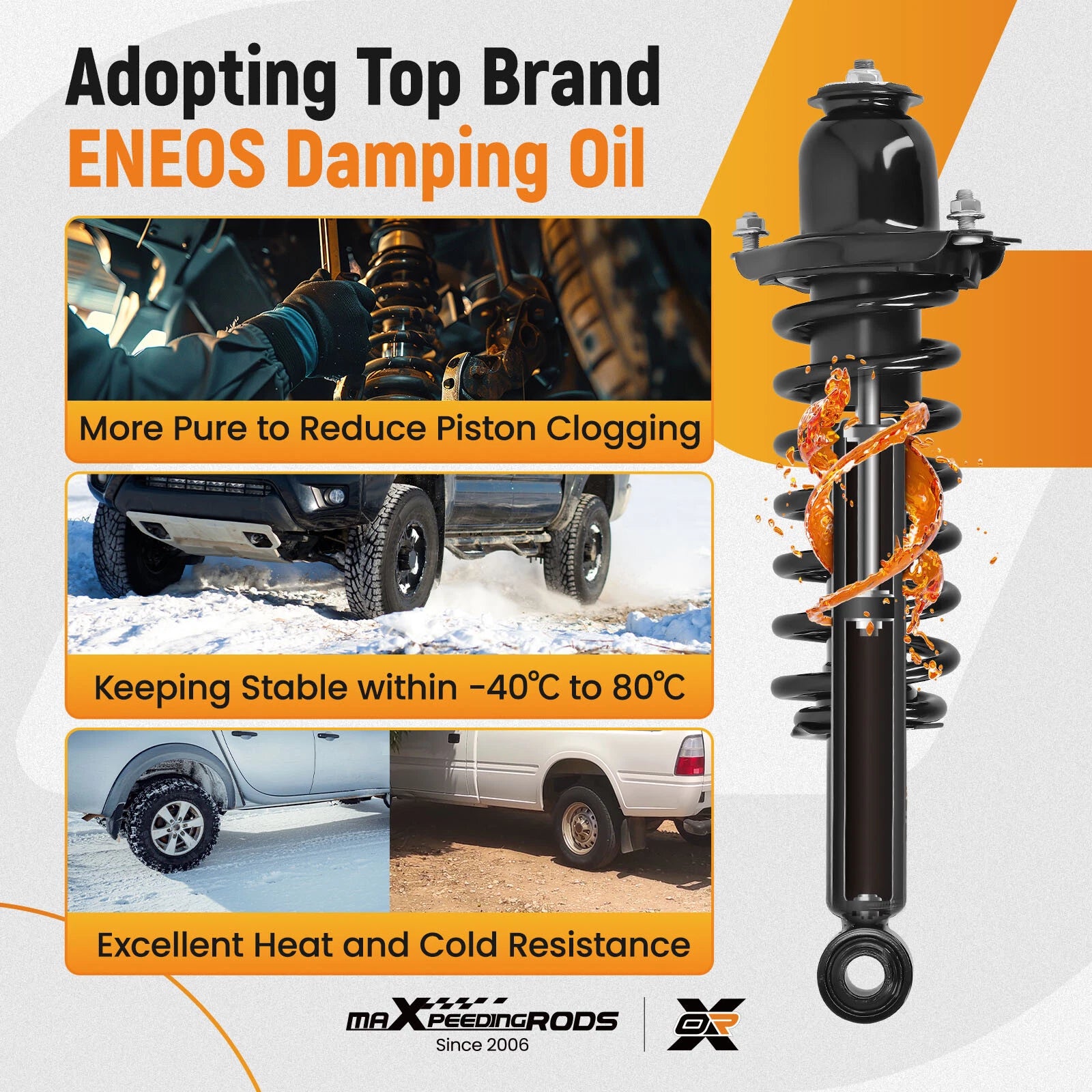 Rear Shock Strut for Toyota Corolla (2014-2019)