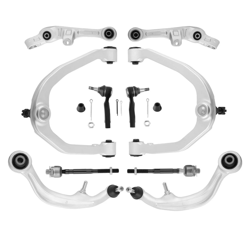 10 Pcs Front Control Arm Outer Tie Rod End for Infiniti G35 Coupe (2003–2007)
