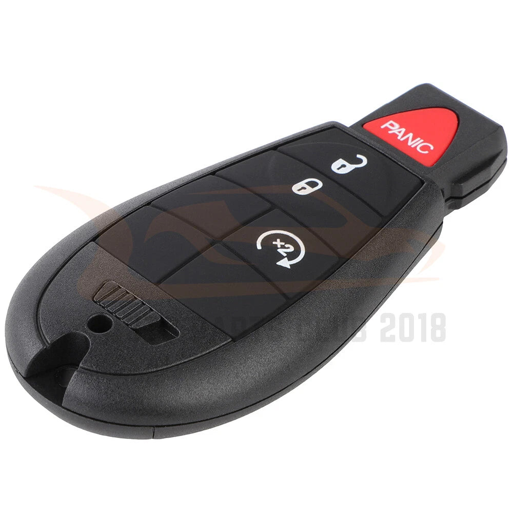 Set of 2 Key Entry Remote Fobs for Jeep Cherokee (2014-2019)