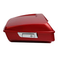 Chopped Trunk for Harley Street Glide (2014–2025) Wicked Red Denim