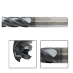 1/2" 4 Flute Carbide End Mill for Precision Machining