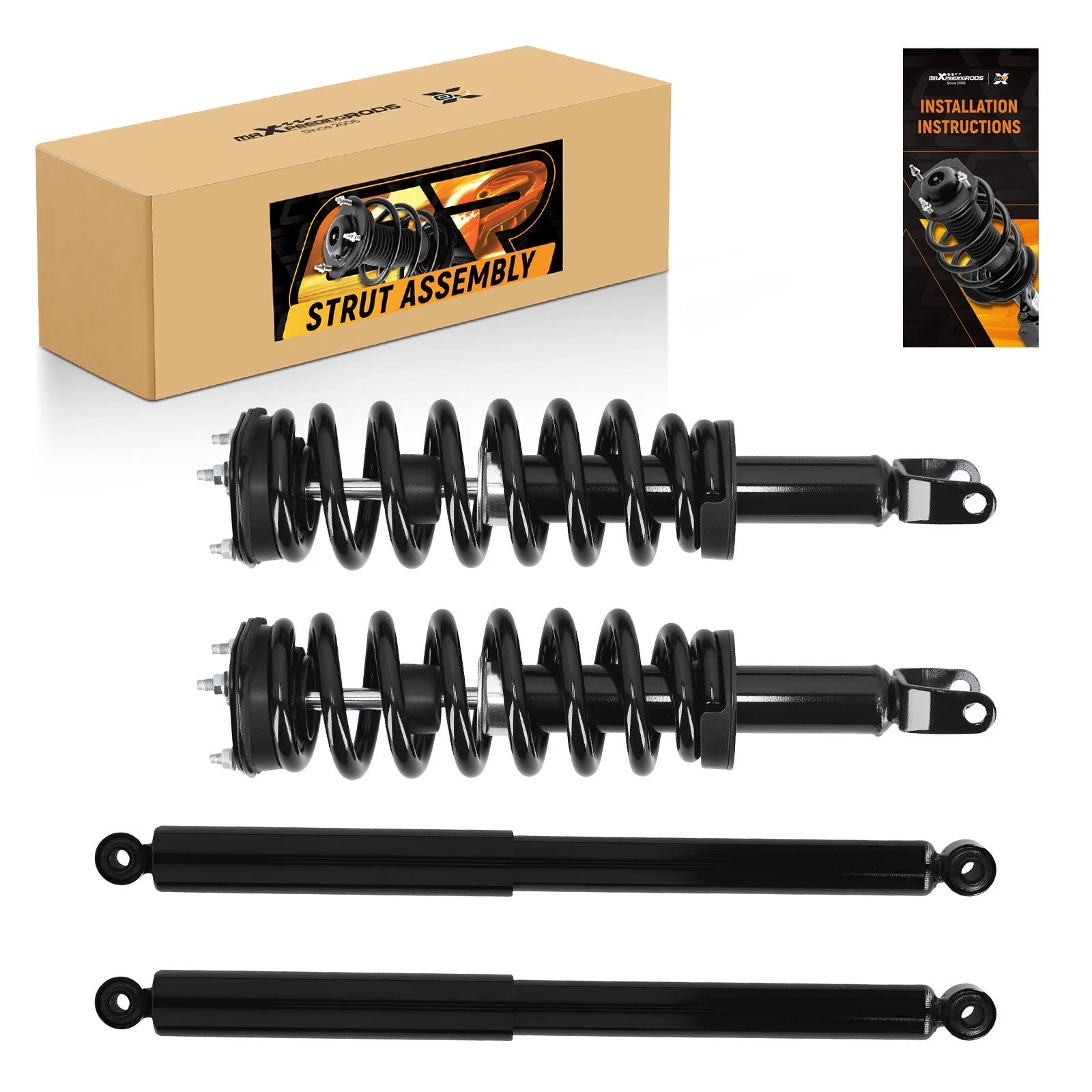 4X Suspension Struts Assembly for Dodge Ram 1500 (2006–2008) 4WD