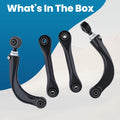 4x Rear Upper Lower Forward Control Arm for Ford Focus C-Max (2013–2018)