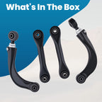 4x Rear Upper Lower Forward Control Arm for Ford Focus C-Max (2013–2018)