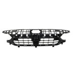 Front Bumper Upper & Lower Grill + Headlight Eyelid for Honda Civic (2022–2023)