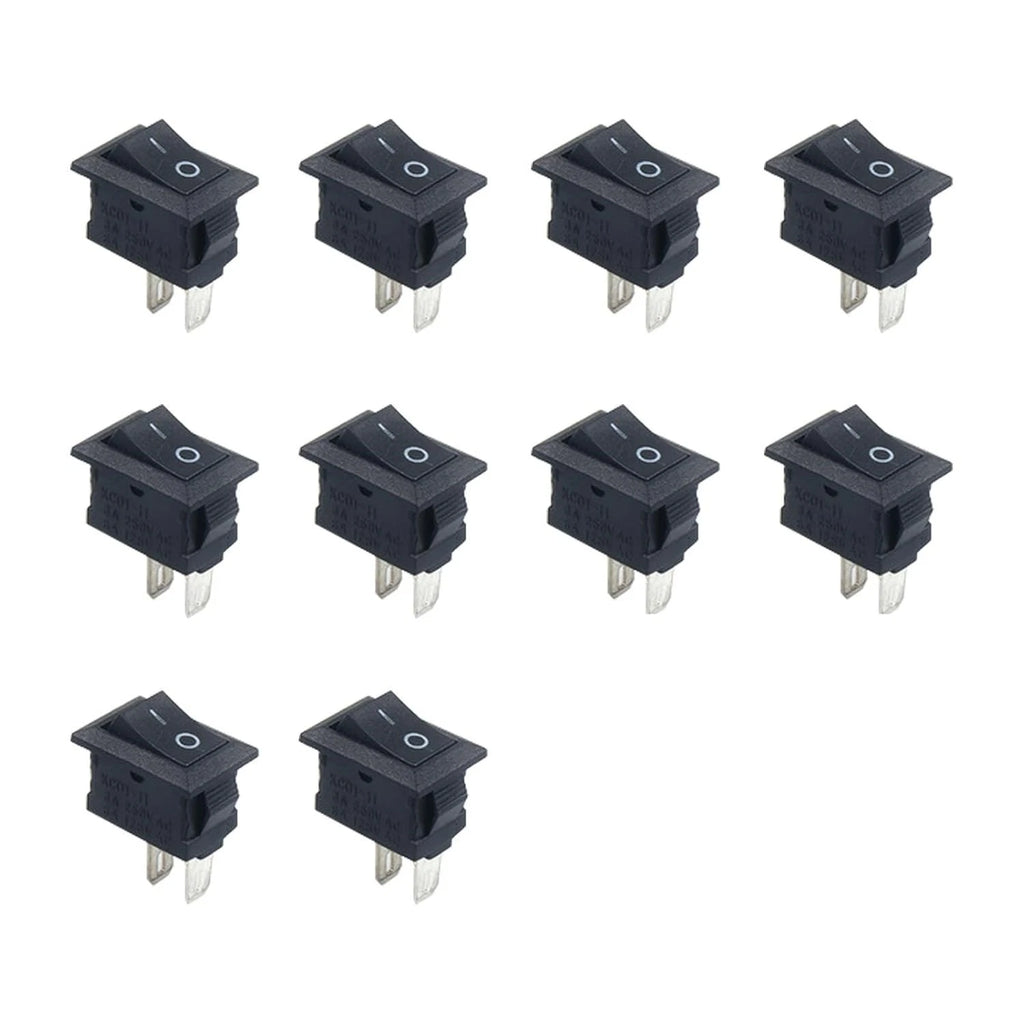 10x Push Button Rocker Switch for MINI (10mm x 15mm)