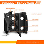 Turn Signal Hazard Wiper Switch for Ford Mustang (1994–1998)