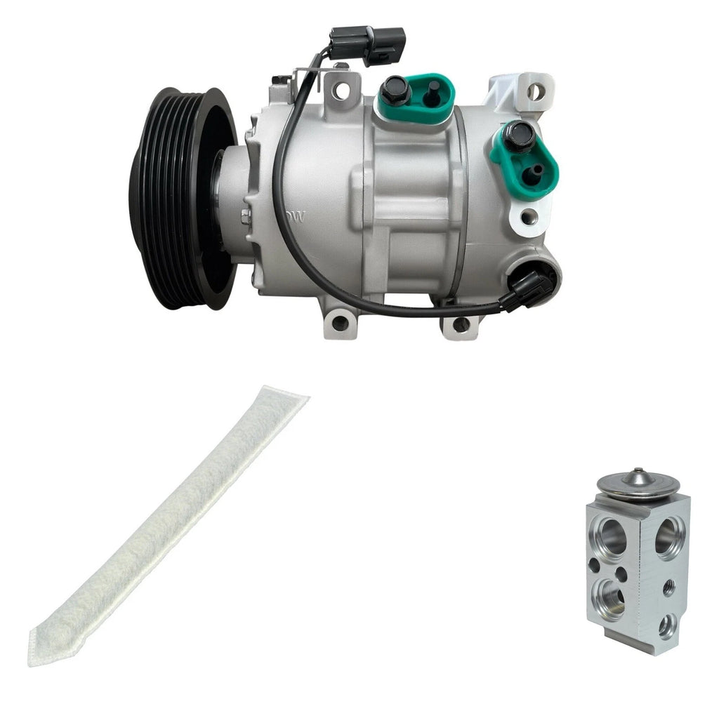 A/C Compressor Kit Replacement for Hyundai Accent 1.6L (2016–2017)