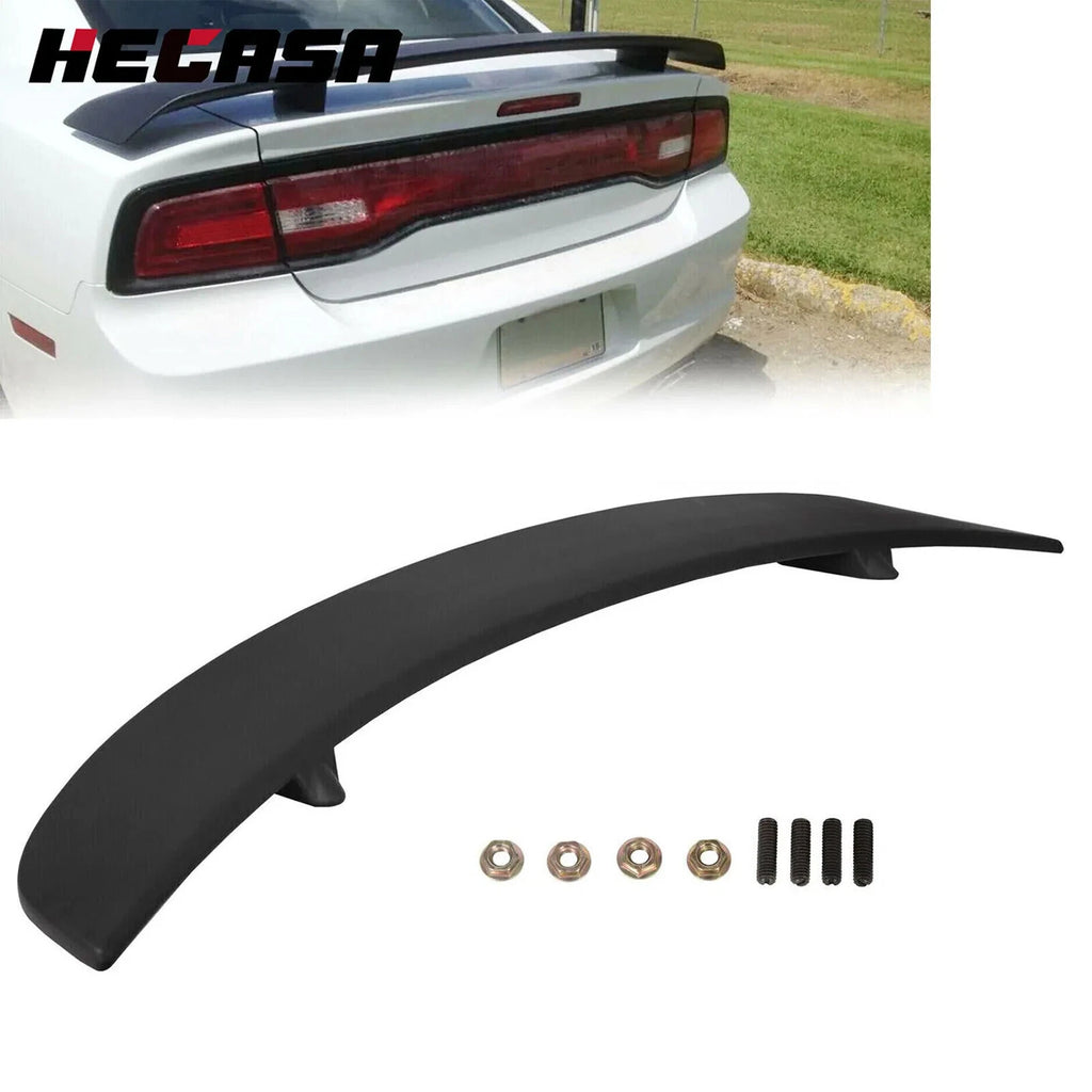 Rear Trunk Spoiler Wing for Dodge Charger (2011–2023) Matte Black