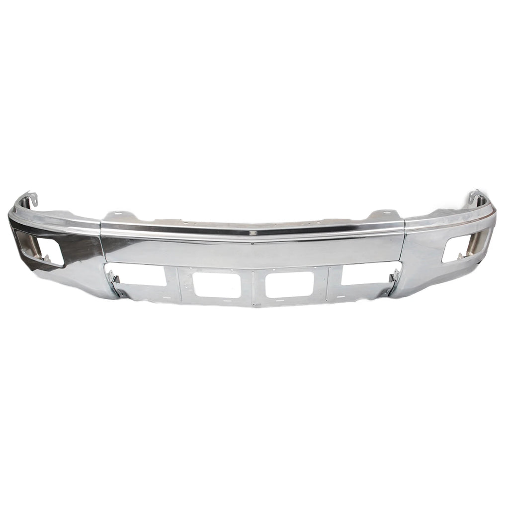 Chrome Front Bumper Face Bar for Chevy Silverado 1500 (2014–2015) W/Fog Hole