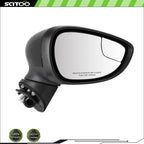 Passenger Side Door Mirror for Ford Fiesta (2011–2016) Power Right