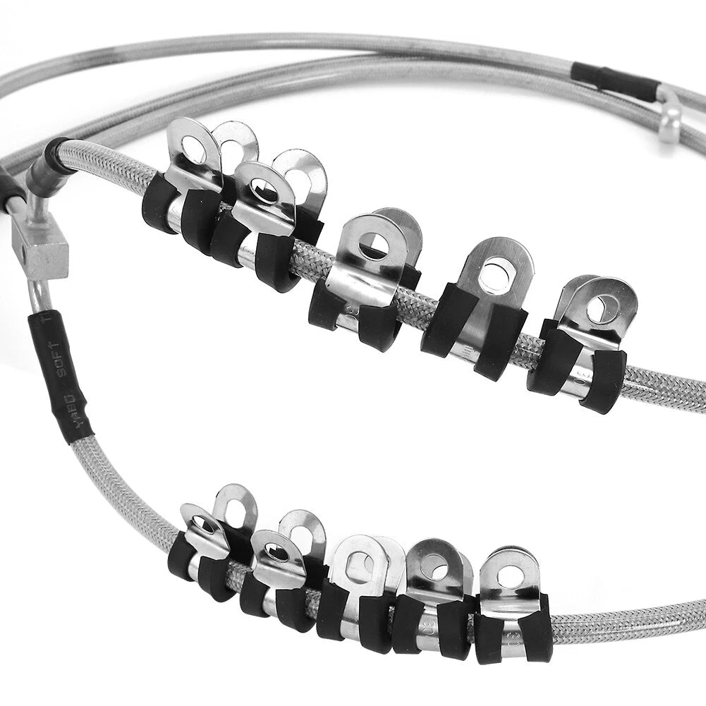 72" Braided Brake Line Hose for Can-Am Maverick X3 Turbo (2017–2023) 705601495