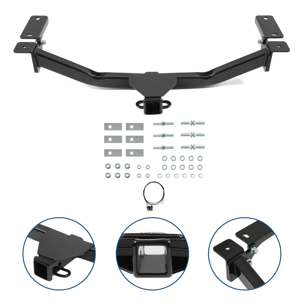 Class 3 Trailer Hitch Receiver 2" for Ford Edge (2007–2014)/Lincoln MKX (2007–2015)